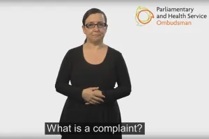 Screen shot of BSL tips video
