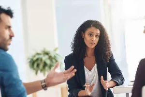 Dispute Resolution - image of people talking