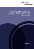 Improving ADHD report cover